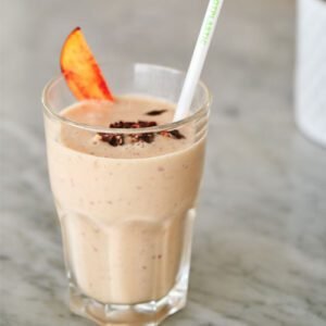 Peach Cobbler Smoothie